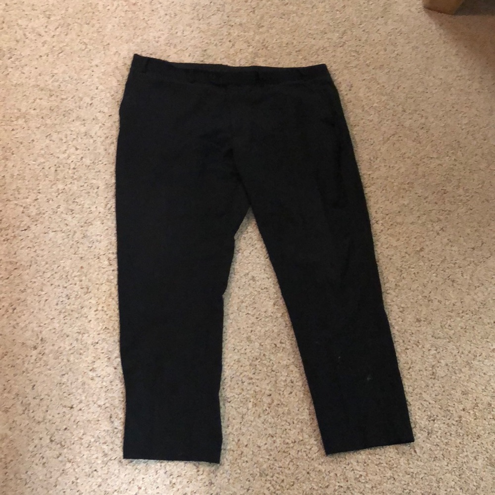 Men’s Size 46 Black Dress Pants